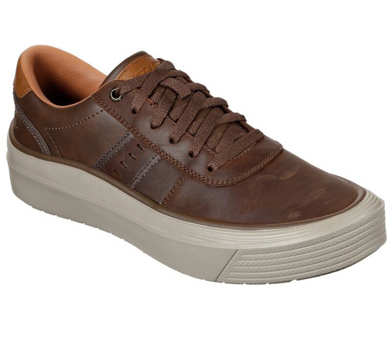 Skechers Viewport - Brambo - Mens Sneakers Brown [AU-ZQ1276]